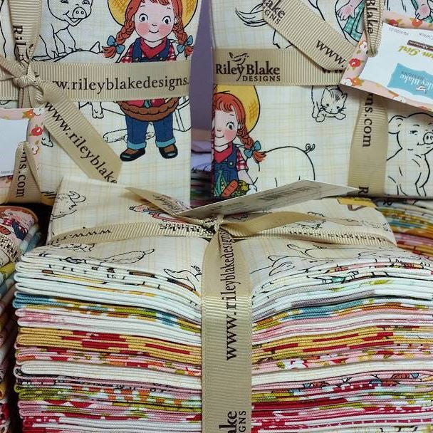 Announcing our weekend special. Now recieve $5.00 off Farm Girl 21pcs Fat Quarter Bundle