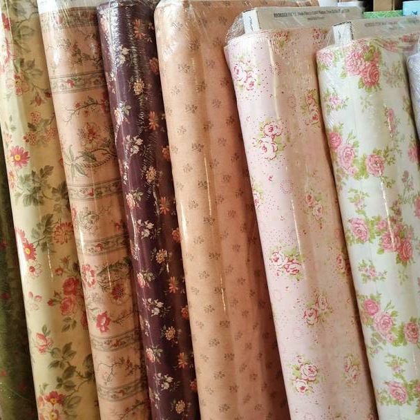 Lots of new Moda fabrics in the shop!