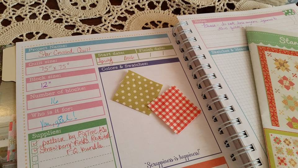 Scrappy Project Planner by Lori Holt for It's Sew Emma