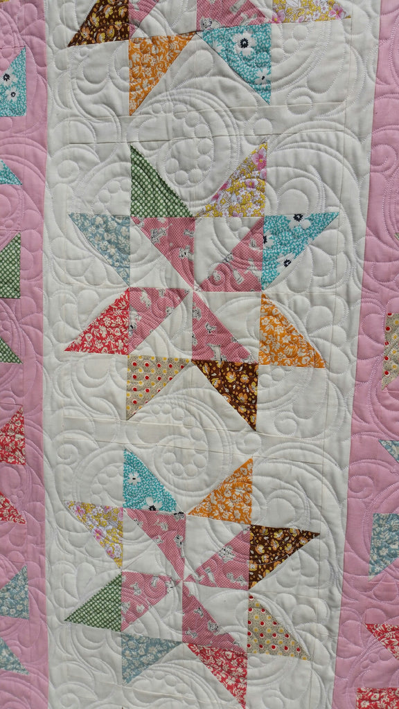 Check out this Lovely Twirlity Quilt Kit by Taunja Kelvinton from Carried Away Quilting!!