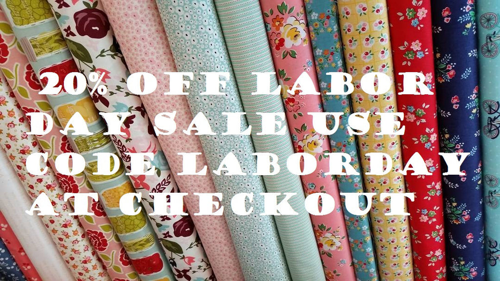 Labor Day Sale 20% off storewide!