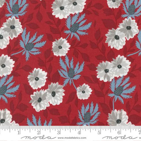 "Old Glory"-Liberty Bouquet Red by Lella Boutique for Moda
