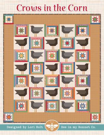 "Autumn" Crows in the Corn Quilt Pattern by Lori Holt