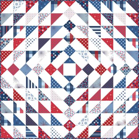 Disperse Quilt Pattern by Amanda Castor of Material Girl Quilts