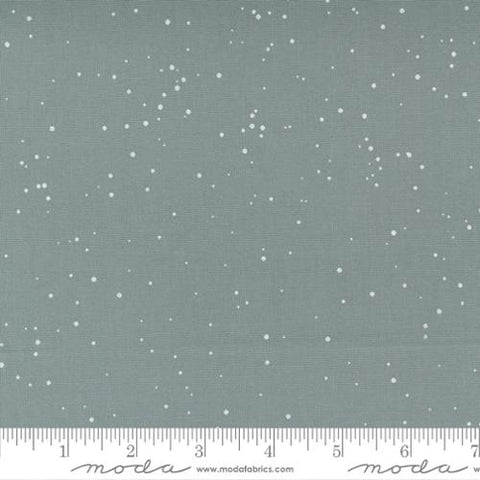 "Merry Little Christmas"-Snow Dot Background Silver by Bonnie & Camille for Moda