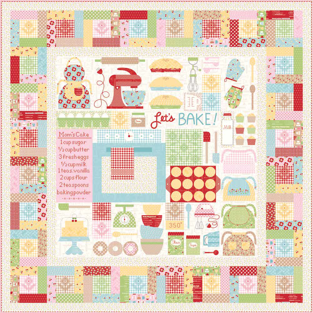 Let's Bake Sew Along by Lori Holt of Bee in My Bonnet