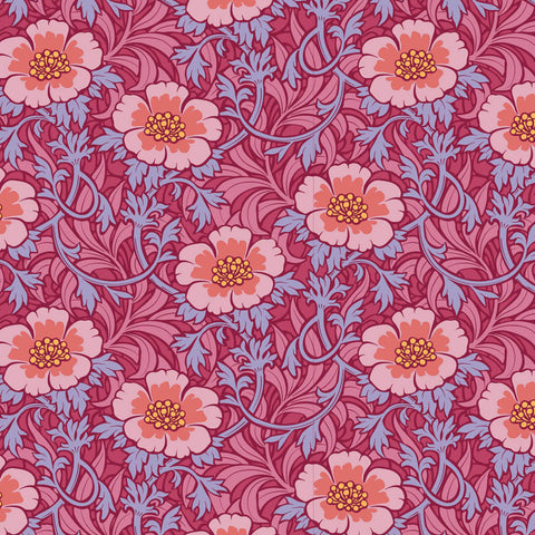 "Hibernation"- Winterrose Hibiscus by Tone Finnanger for Tilda