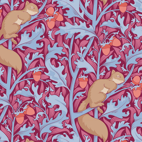 "Hibernation"- Squirreldream Hibiscus by Tone Finnanger for Tilda