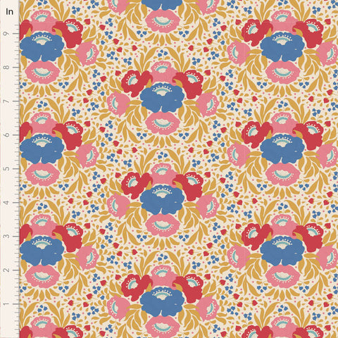 "Jubilee"- Autumn Bouquet Mustard by Tone Finnanger for Tilda