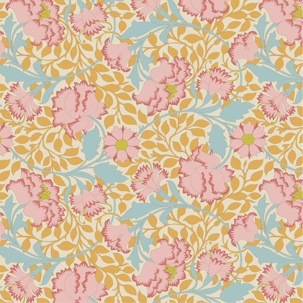 "Songbird"-Flora-Mustard by Tone Finnanger for Tilda