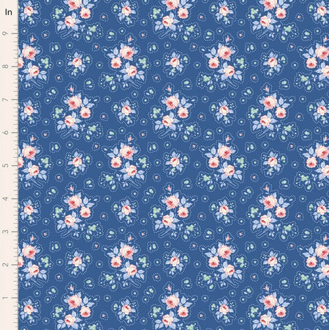 "Something Blue" First Kiss Denim by Tone Finnanger for Tilda