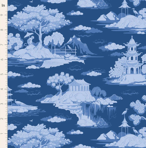 "Something Blue" Cottonview by Tone Finnanger for Tilda