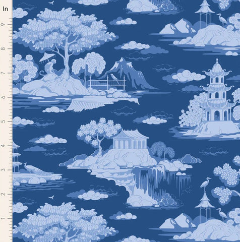 "Something Blue" Cottonview by Tone Finnanger for Tilda