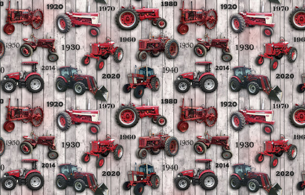"Farmall"- Farmall History-Whitewash for Benartex