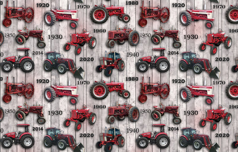 "Farmall"- Farmall History-Whitewash for Benartex