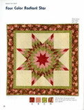 Radiant Star Quilts by Eleanor Burns from Quilt in a Day