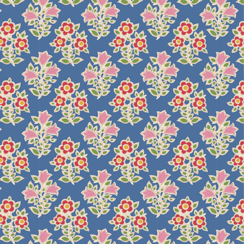 "Jubilee"- Farm Flowers Blue by Tone Finnanger for Tilda
