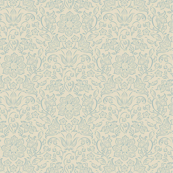 "Songbird"-Lila-Light Blue by Tone Finnanger for Tilda