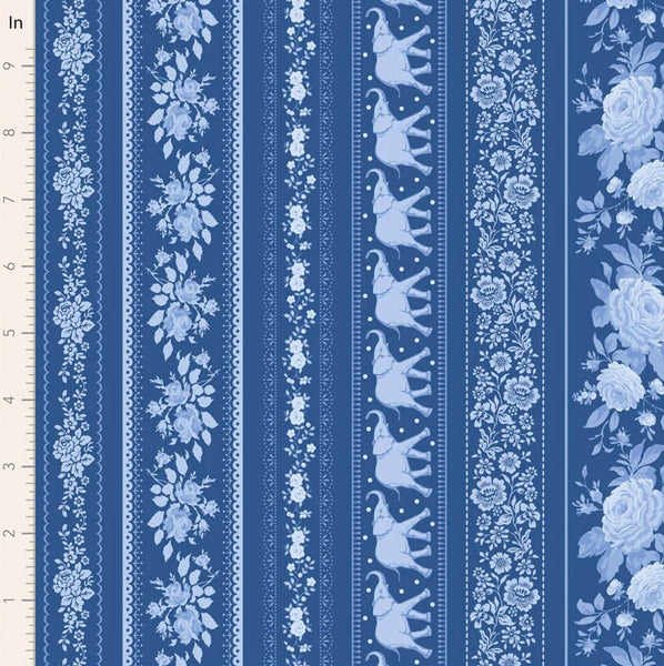 "Something Blue" Borders Night by Tone Finnanger for Tilda