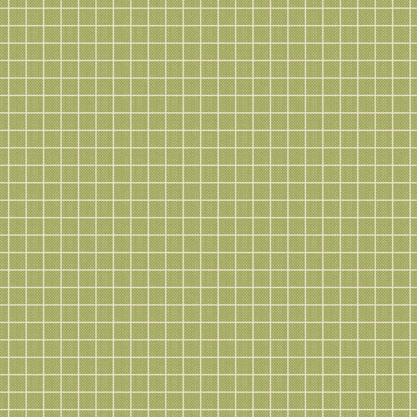"Creating Memories"- Woven Plaid Pea Green by Tone Finnanger for Tilda