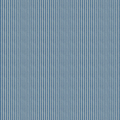 "Creating Memories"- Woven Tinystripe Blue by Tone Finnanger for Tilda