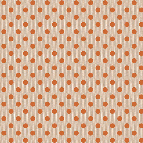 "Creating Memories"- Woven Polkadot Ginger by Tone Finnanger for Tilda