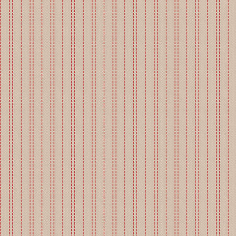 "Creating Memories"- Woven Seamstripe Red by Tone Finnanger for Tilda