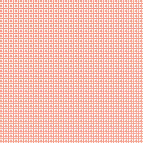 "A Prairie Heart" Prairie Weave Lt.Peach Jam  by Katie Daisy for Benartex