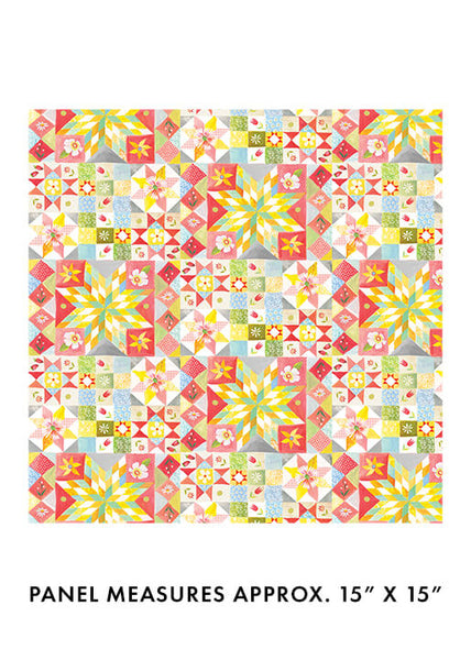 "A Prairie Heart" Heirloom Quilt Multi by Katie Daisy for Benartex