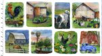 "Country Living'"-White Farmstead Patchwork by John Keeling for 3 Wishes Fabric