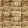 "Farmall" Light Brown Stacked Hay 4.8 inches repeat by A.E. Nathan for Benartex