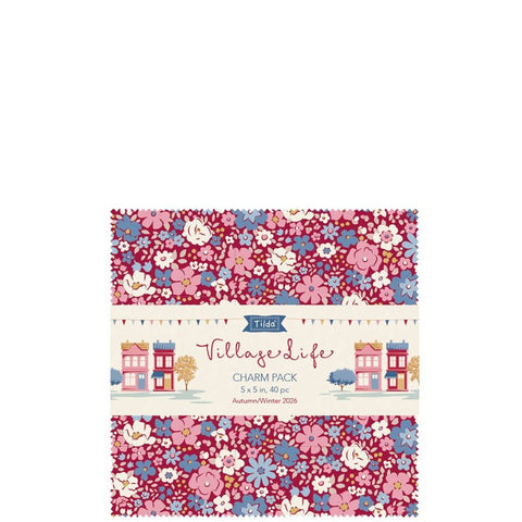 "Village Life" Charm Pack by Tone Finnanger for Tilda PRE-SALE