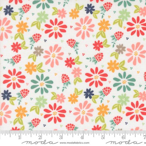"Raspberry Summer"-Spring Berries Cloud by Sherri & Chelsi for Moda