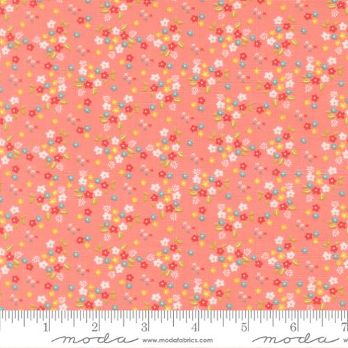 "Delightfully Yours"-Posie Small Floral Carnation by Sherri & Chelsi for Moda