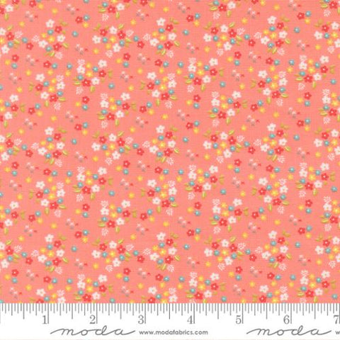 "Delightfully Yours"-Posie Small Floral Carnation by Sherri & Chelsi for Moda
