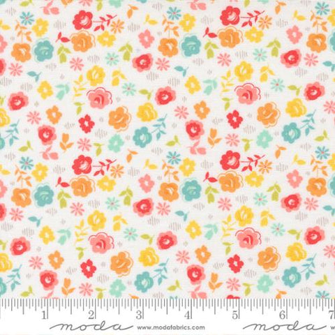 "Delightfully Yours"-Floral Cloud by Sherri & Chelsi for Moda