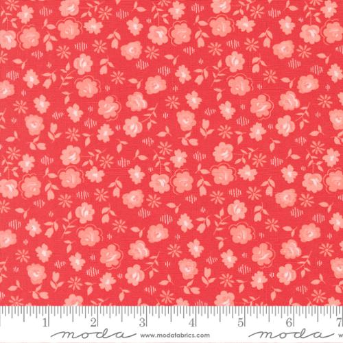 "Delightfully Yours"-Floral Geranium by Sherri & Chelsi for Moda