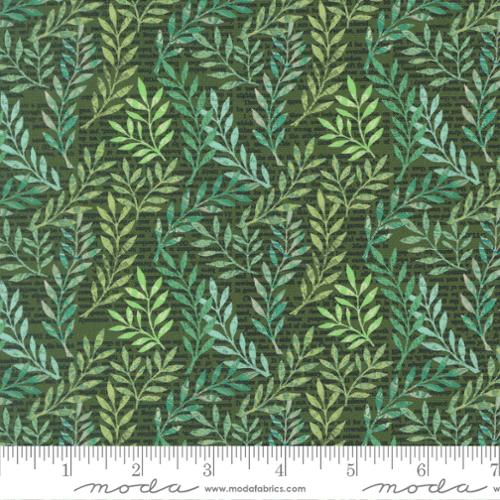 "Paper Hamlet"-Foliage Blenders Topiary by Cathe Holden for Moda