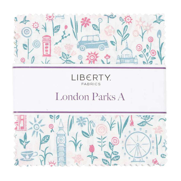 " London Parks A"- London Parks A 5" Stacker from Liberty Fabrics