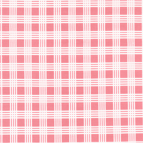 "Lovestruck"-Sensible Plaid Rosewater by Lella Boutique for Moda