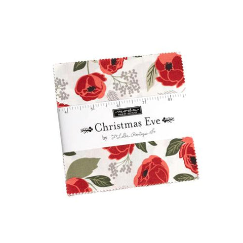 "Christmas Eve"42 piece Asst Charm Pack by Lella Boutique for Moda