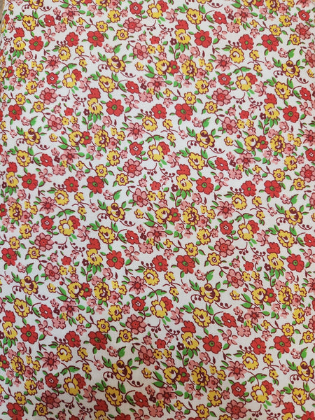 "Merry Go Round"-Flowing Flowers Red by Windham Fabrics