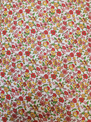 "Merry Go Round"-Flowing Flowers Red by Windham Fabrics