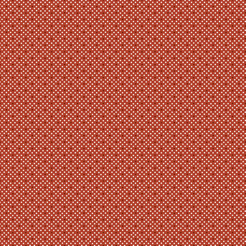 " Front Porch" Red Dotty by Allison Harris for Windham Fabrics