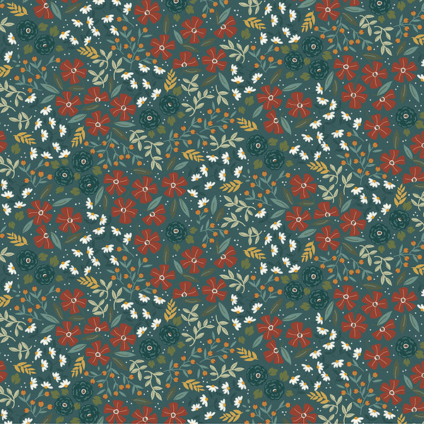 " Honeycrisp" Efflorescent Spruce by Allison Harris for Windham Fabrics