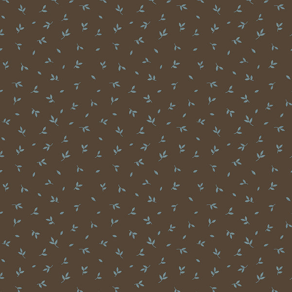 " Honeycrisp" Tumbling Leaves Brown by Allison Harris for Windham Fabrics