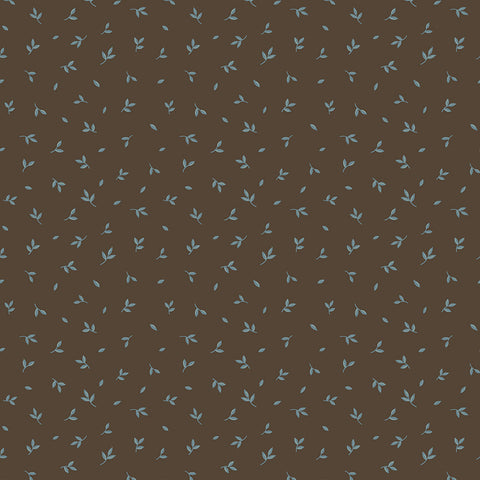 " Honeycrisp" Tumbling Leaves Brown by Allison Harris for Windham Fabrics