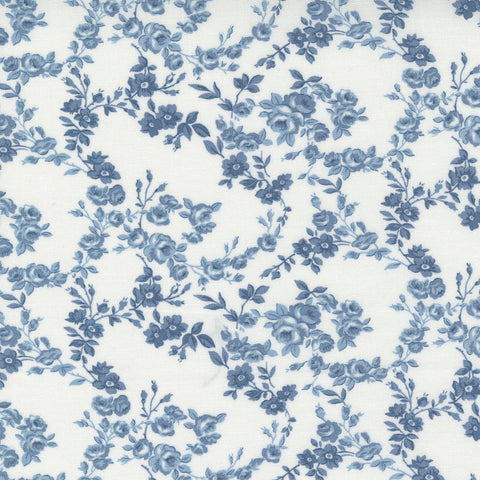 "Nantucket Summer"-Surfside Cream Blue by Camille Roskelley for Moda
