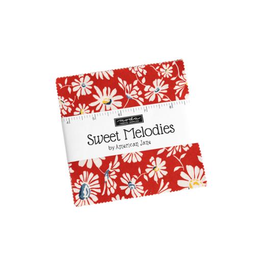 "Sweet Melodies" Charm Pack 42pcs by American Jane for Moda