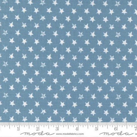 "Old Glory"-Star Spangled Light Blue by Lella Boutique for Moda